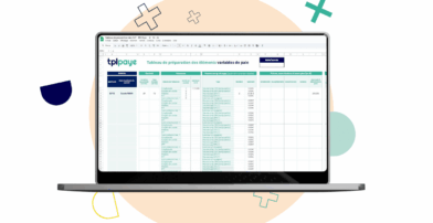 Tableau de préparation des éléments variables de paie Excel