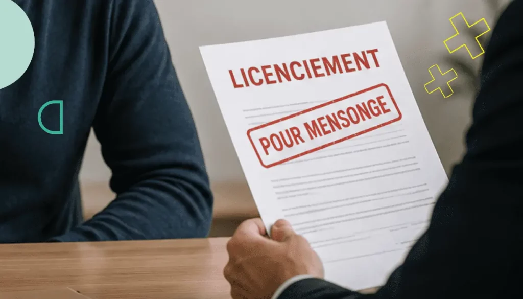 licenciement pour mensonge